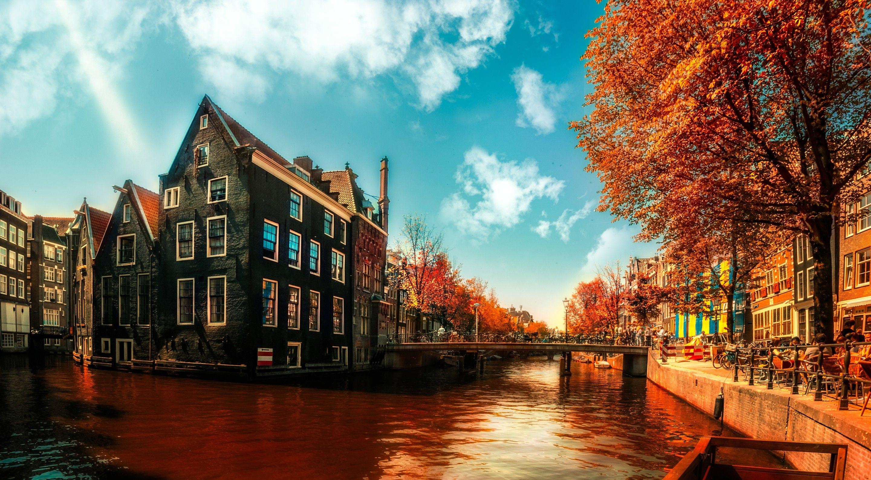 Amsterdam Autumn Wallpaper