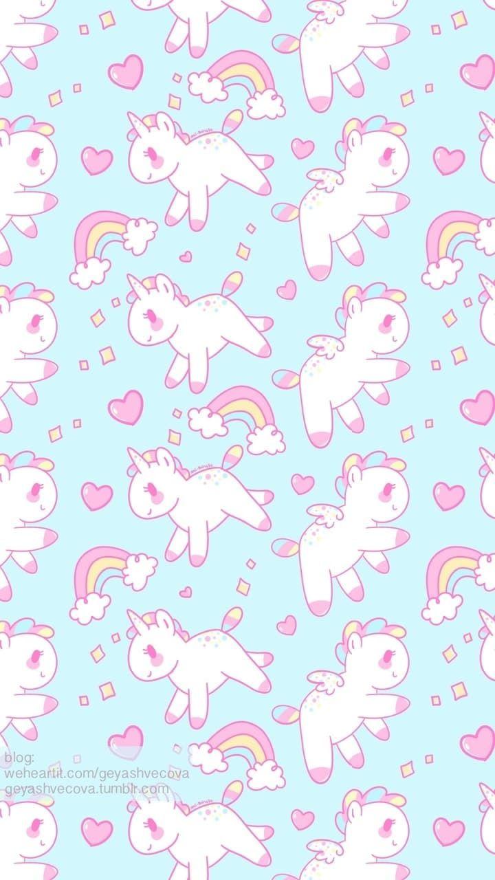 Background Tumblr Pastel Unicorn Free Wallpaper