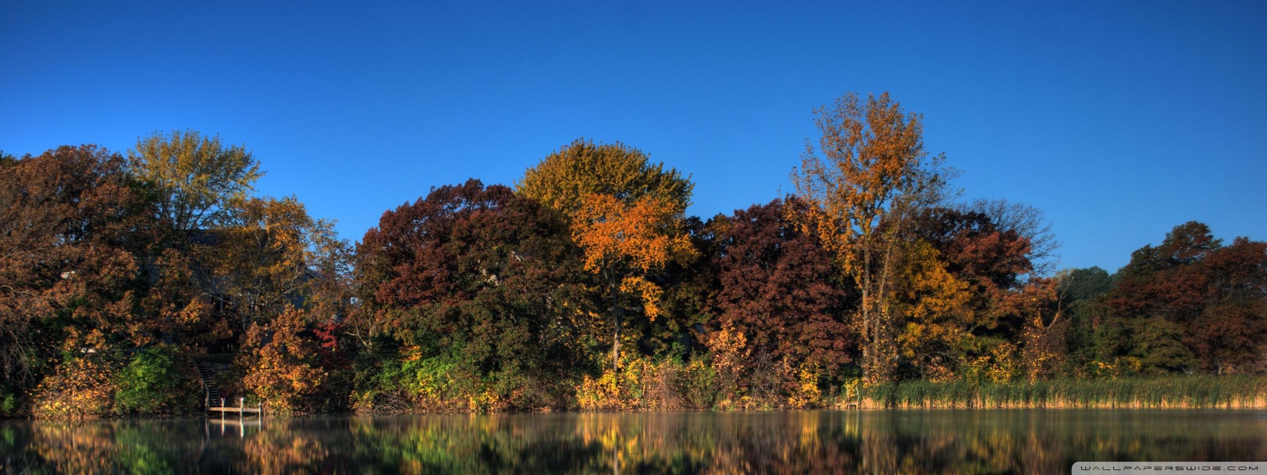 Autumn Pond, Eagan, Minnesota ❤ 4K HD Desktop Wallpaper