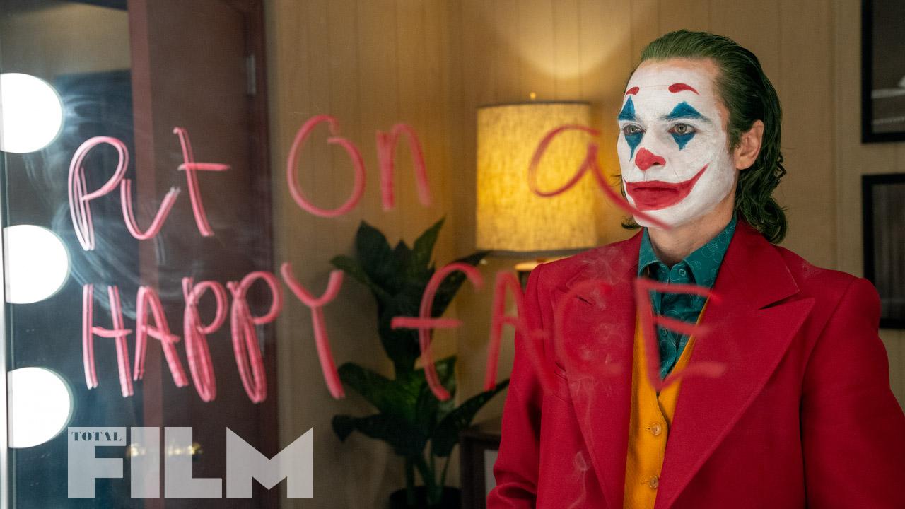 Joker puts on a happy face in these exclusive image