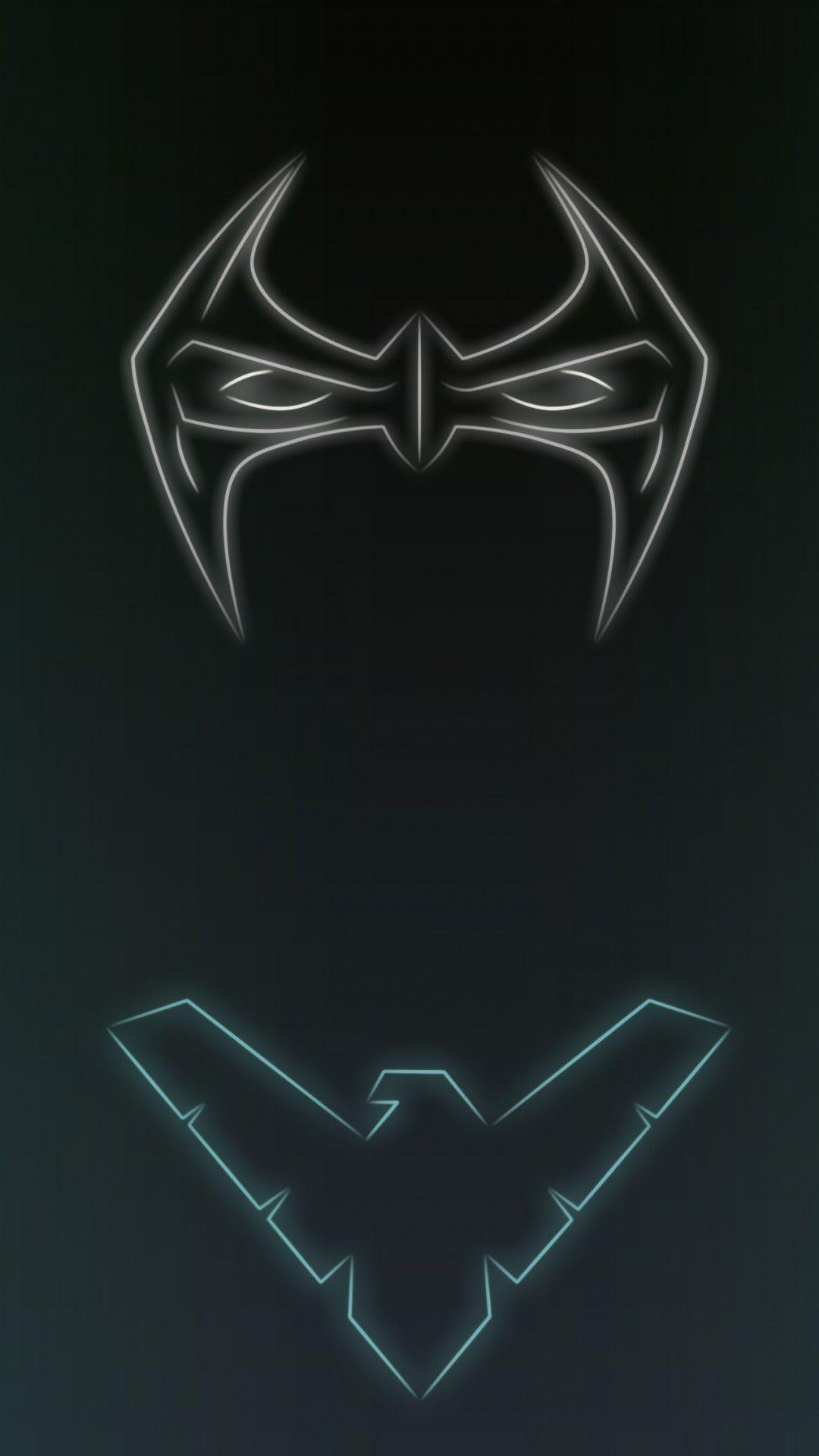 Nightwing Logo Wallpaper