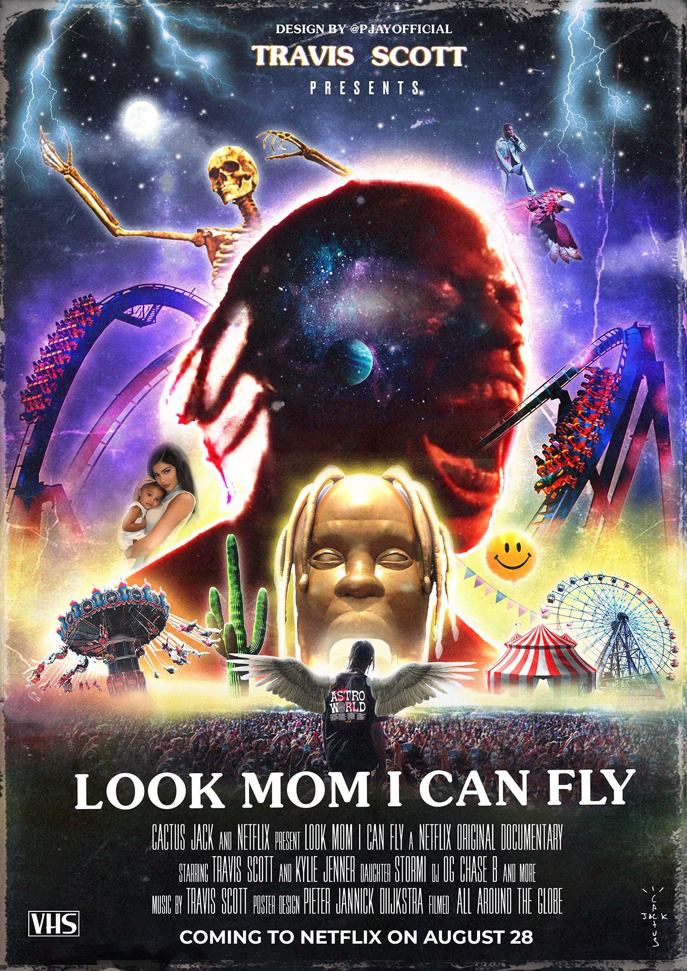 Look mom I can fly movie poster I made