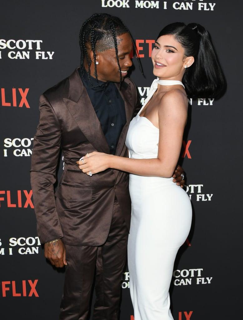 Kylie Jenner and Travis Scott at Travis Scott: Look Mom I