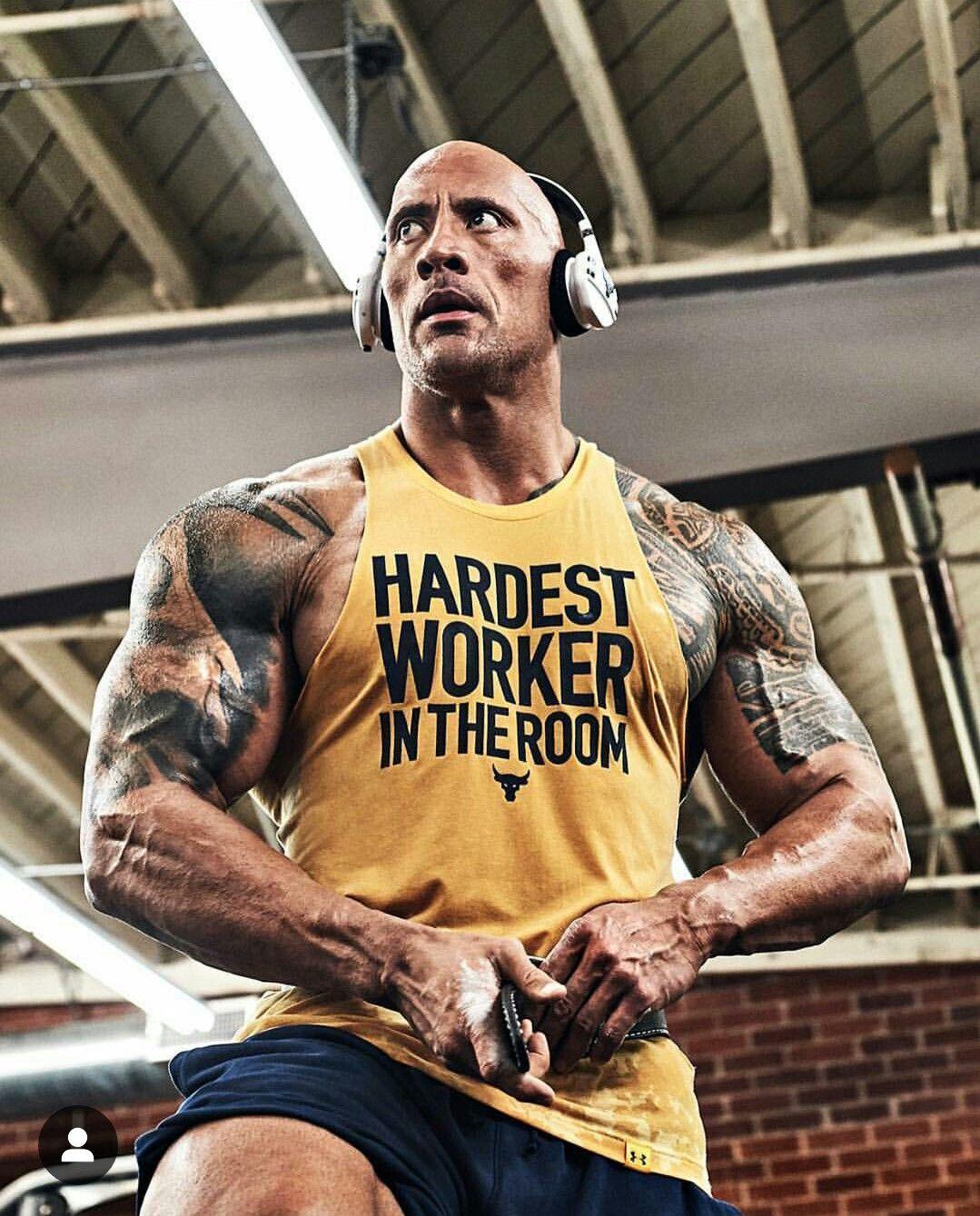 Dwayne Joneson. Dwayne johnson workout, The rock workout, The rock dwayne johnson