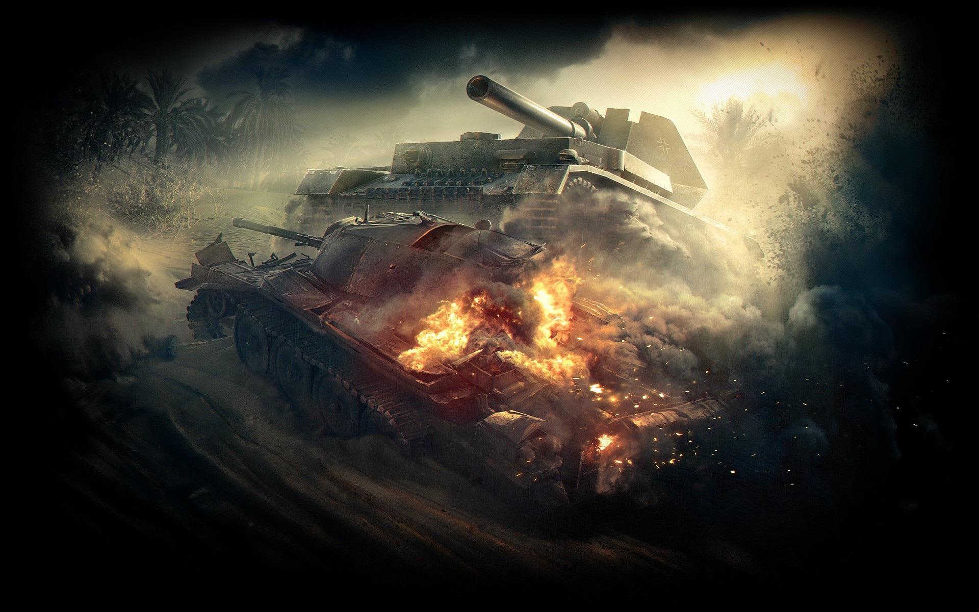 Wallpaper World of Tanks, destroy 1920x1200 HD Picture, Image