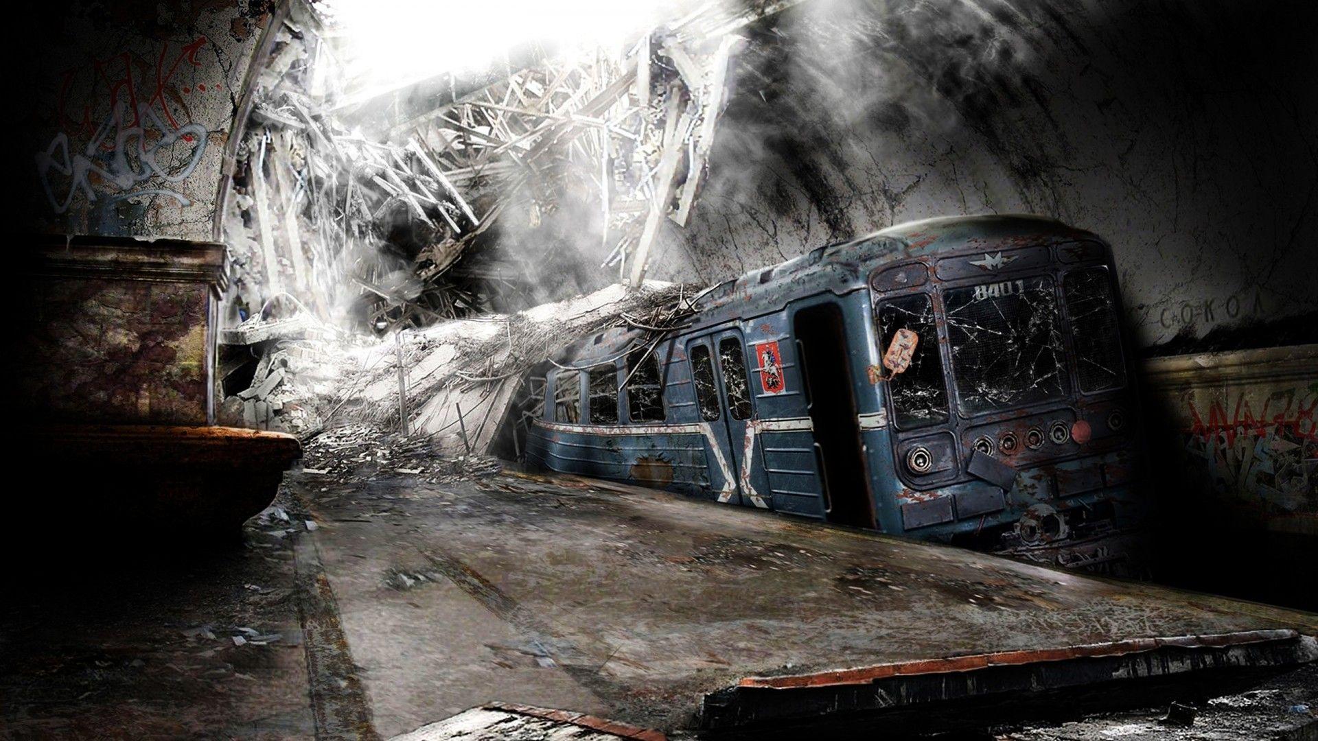 Destroy 3D Train #Picture