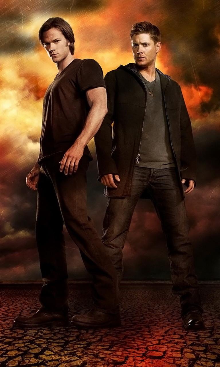 Sam and Dean Winchester Supernatural wallpaper