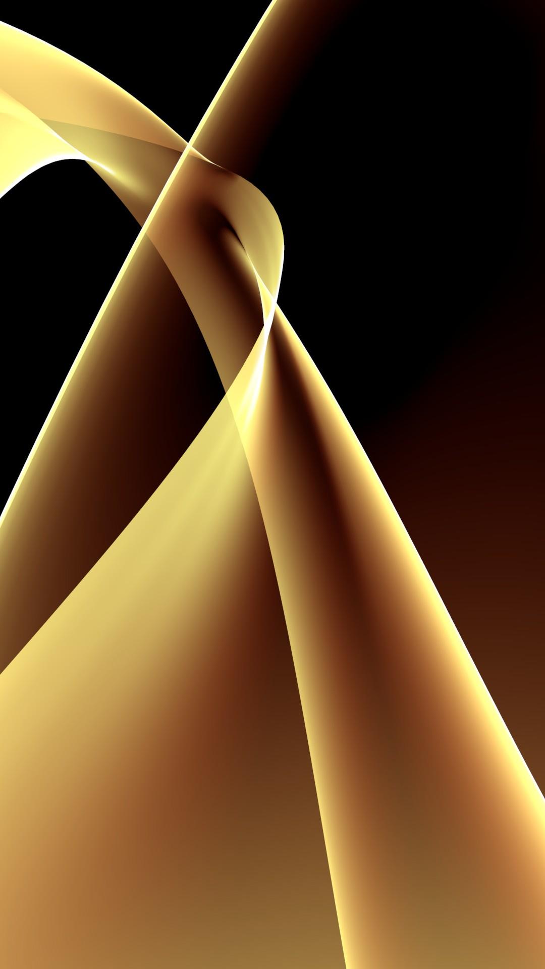 iPhone X Wallpapers Black and Gold