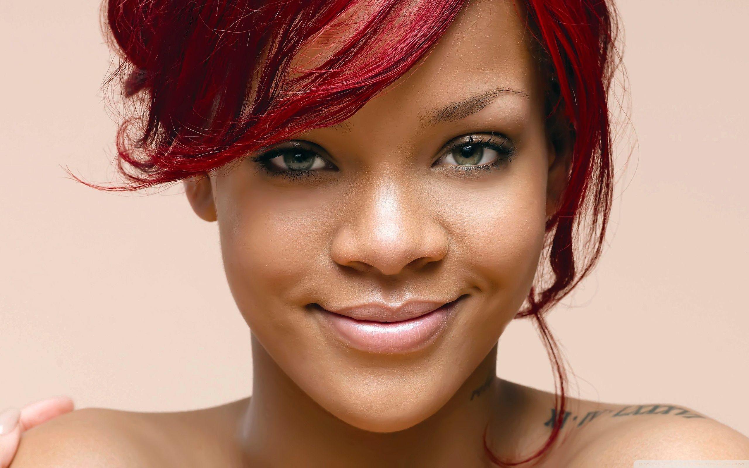 Rihanna Red Hair Wallpaper Free Rihanna Red Hair