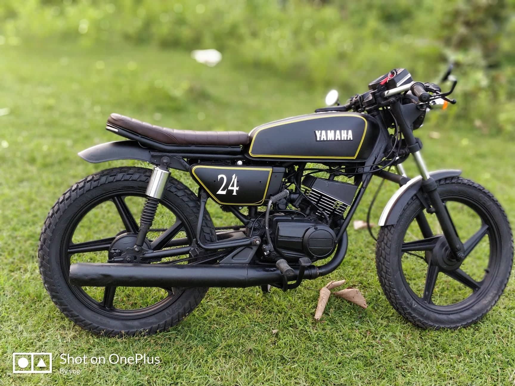 Modified Yamaha RX 100 Motorcycles in India