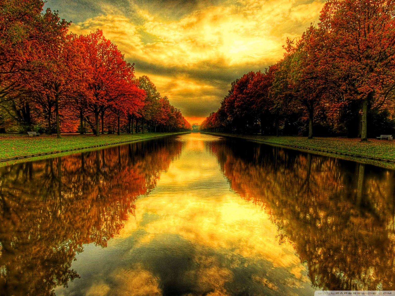 Fall Reflections ❤ 4K HD Desktop Wallpaper for 4K Ultra HD