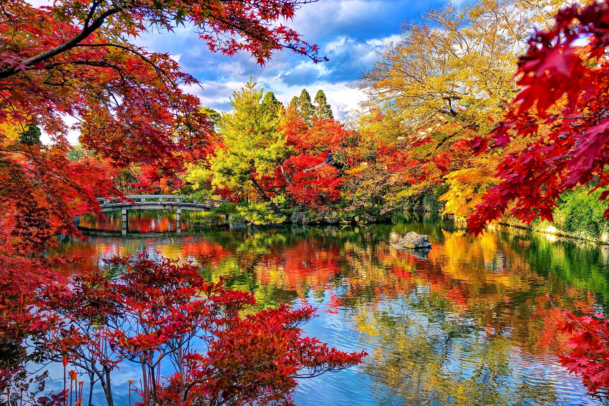 Autumn Reflection Japan HD wallpaper Collection