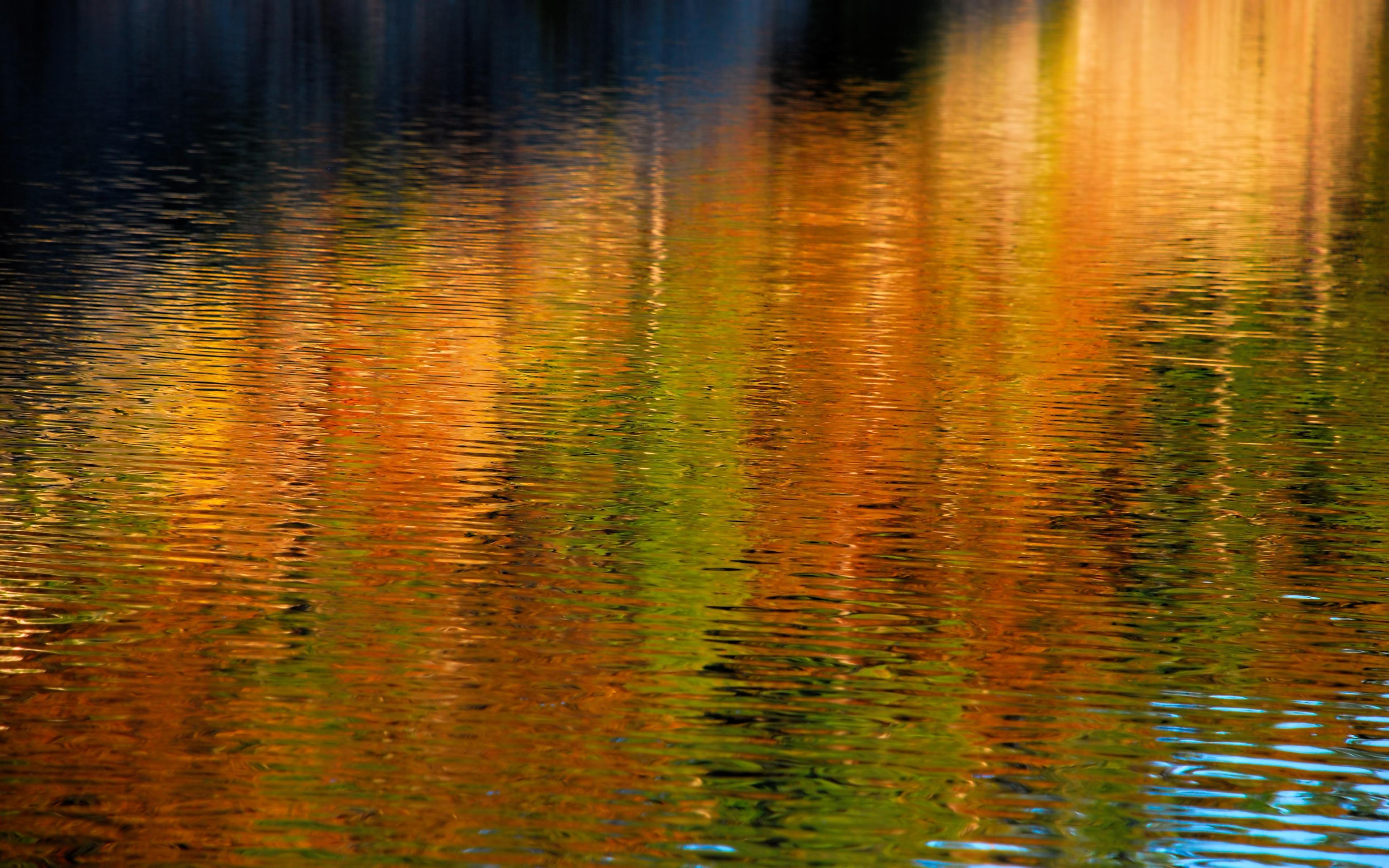 Autumn Reflection Widescreen Wallpaper. Wide Wallpaper.NET