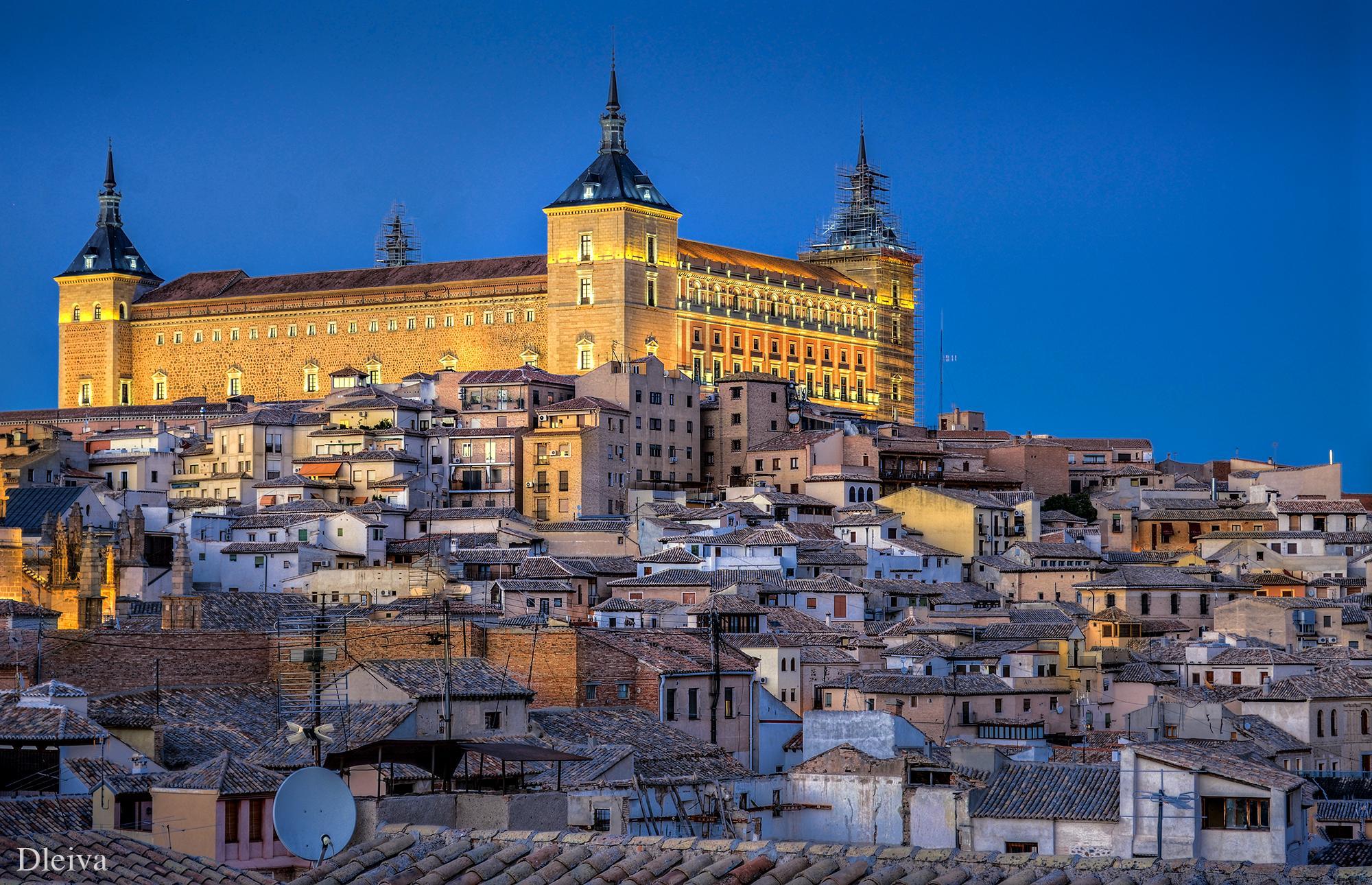 Picture Toledo Palace Spain Cities Building 2000x1290