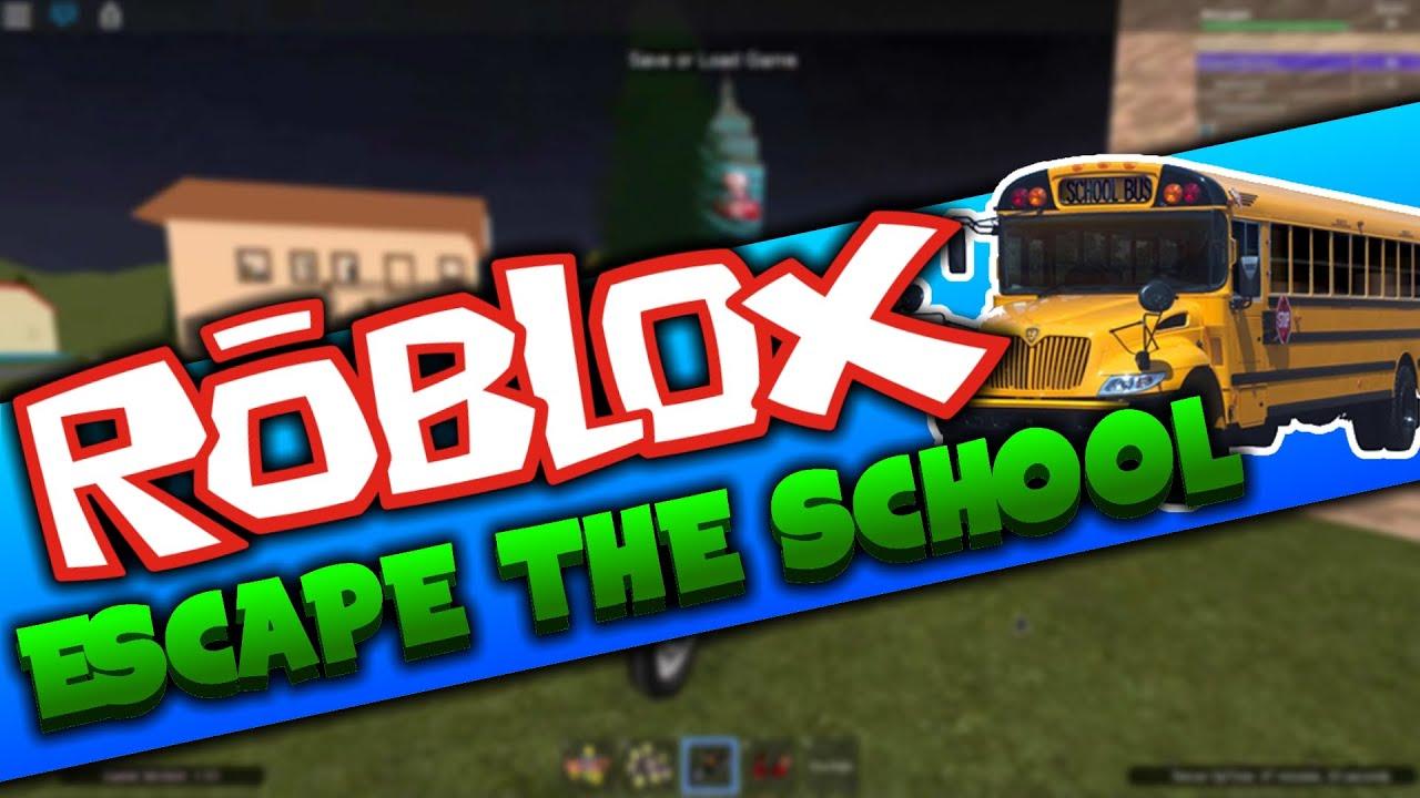 Roblox The School By A School Bus