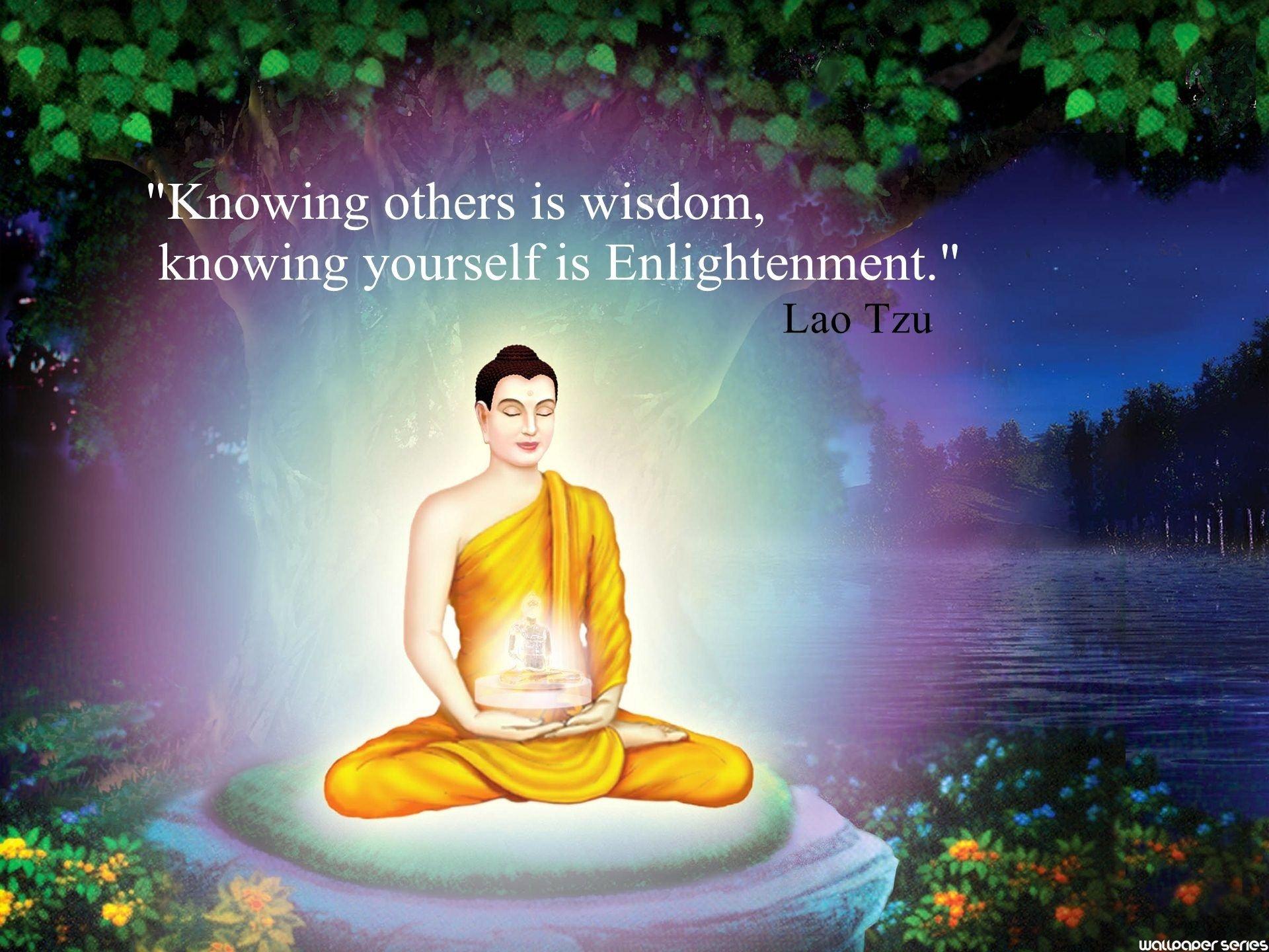 Enlightenment Quotes Wallpaper Buddhism