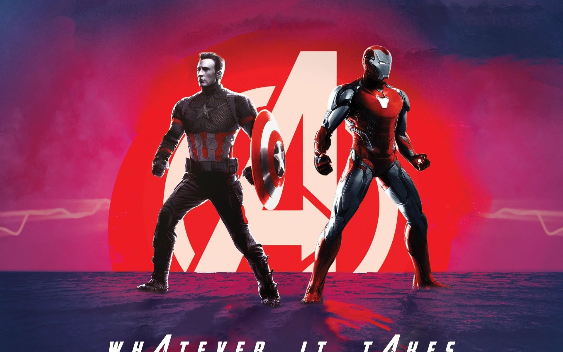 Download 1920x1200 Iron Man, Avengers: Endgame, Captain