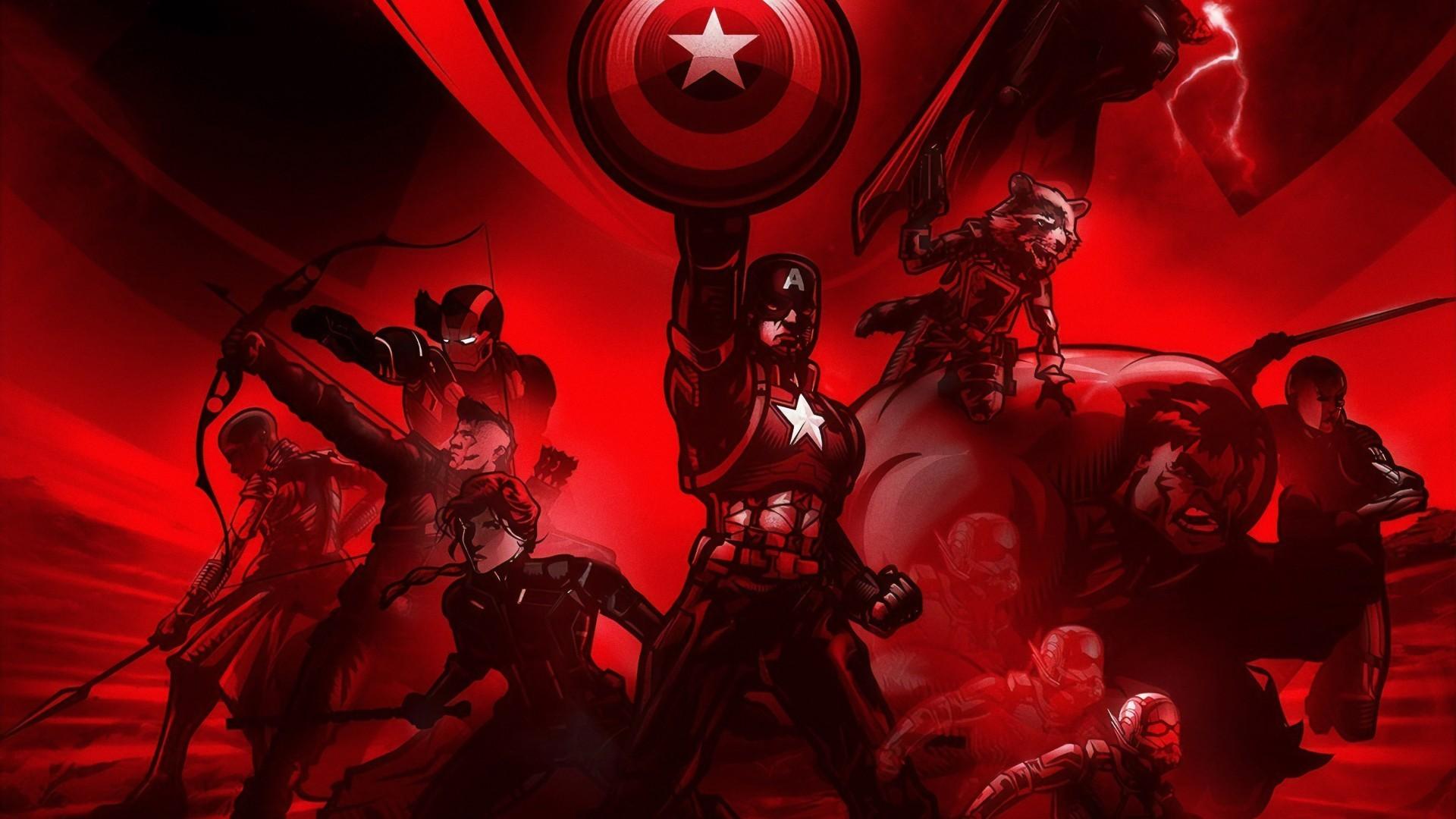Download 1920x1080 Avengers: Endgame, Captain America, Iron