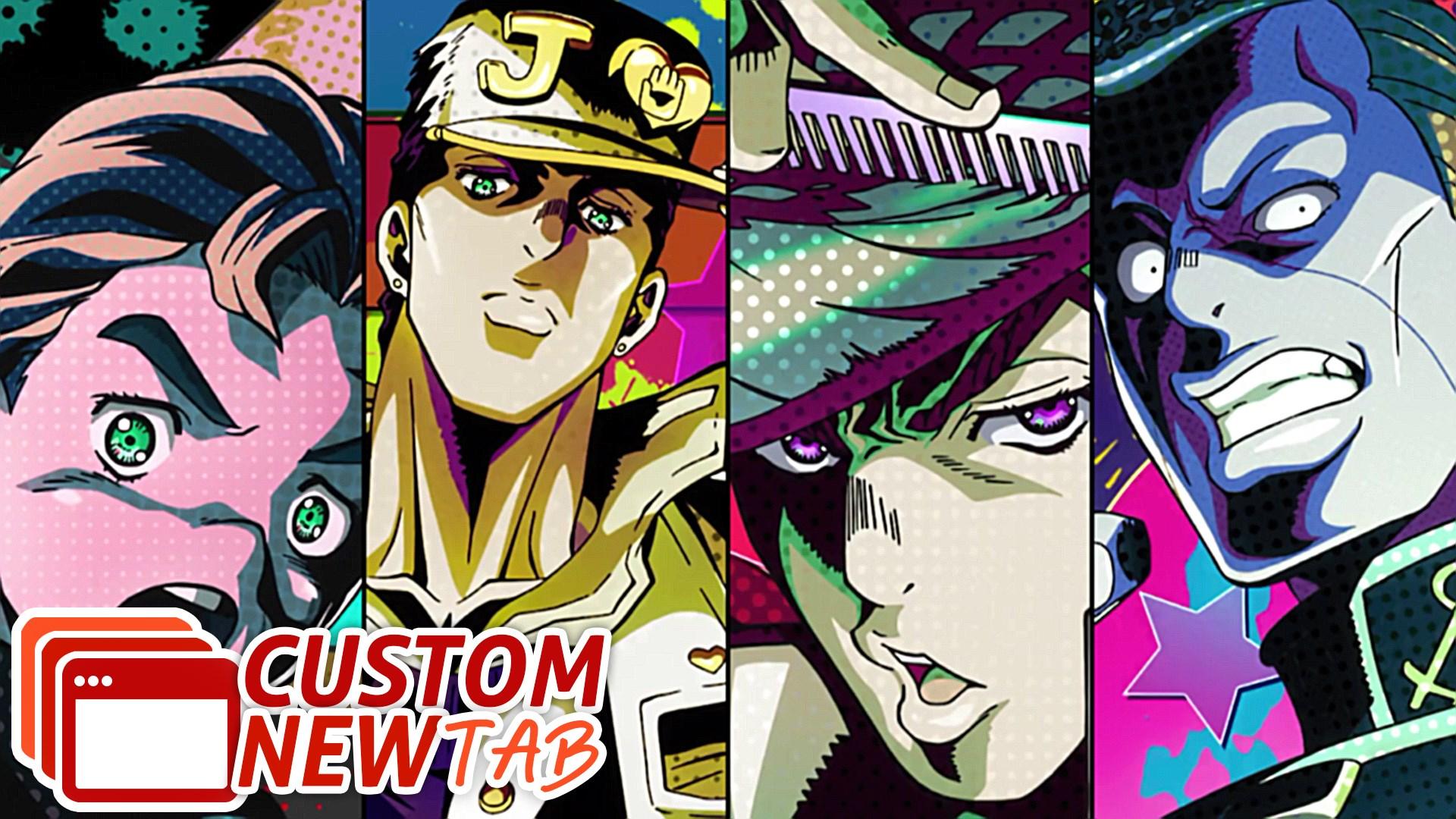 JoJo's Bizarre Adventure Wallpaper New Tab