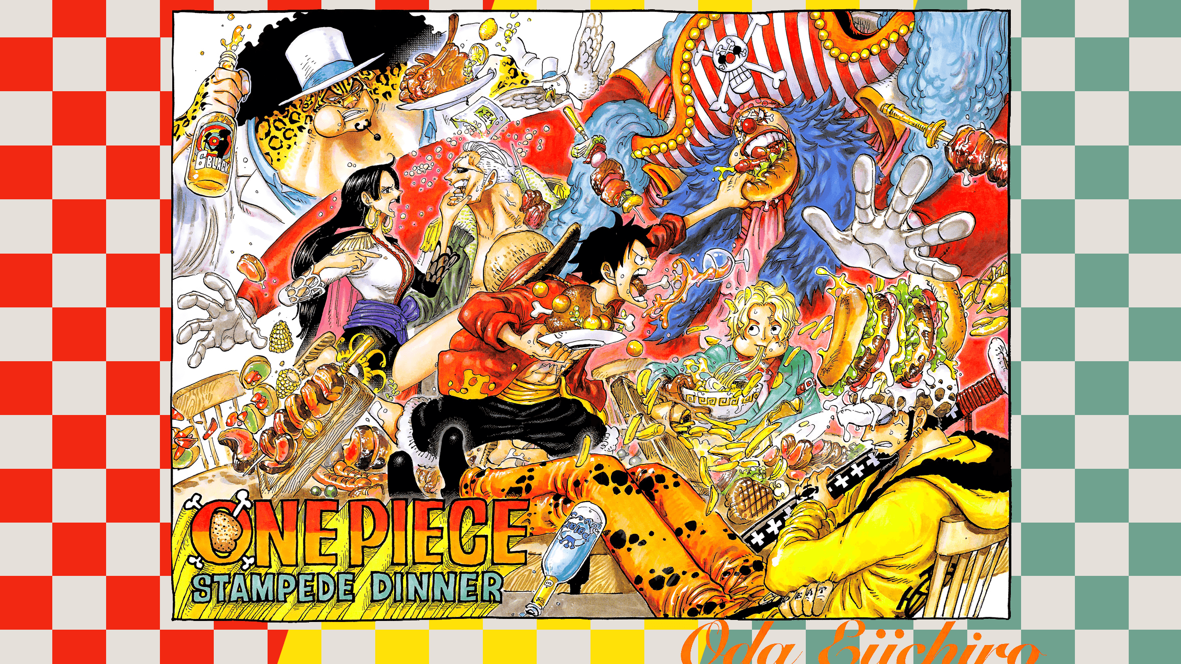 The newest Colour Spread promoting Stampede as a 16:9