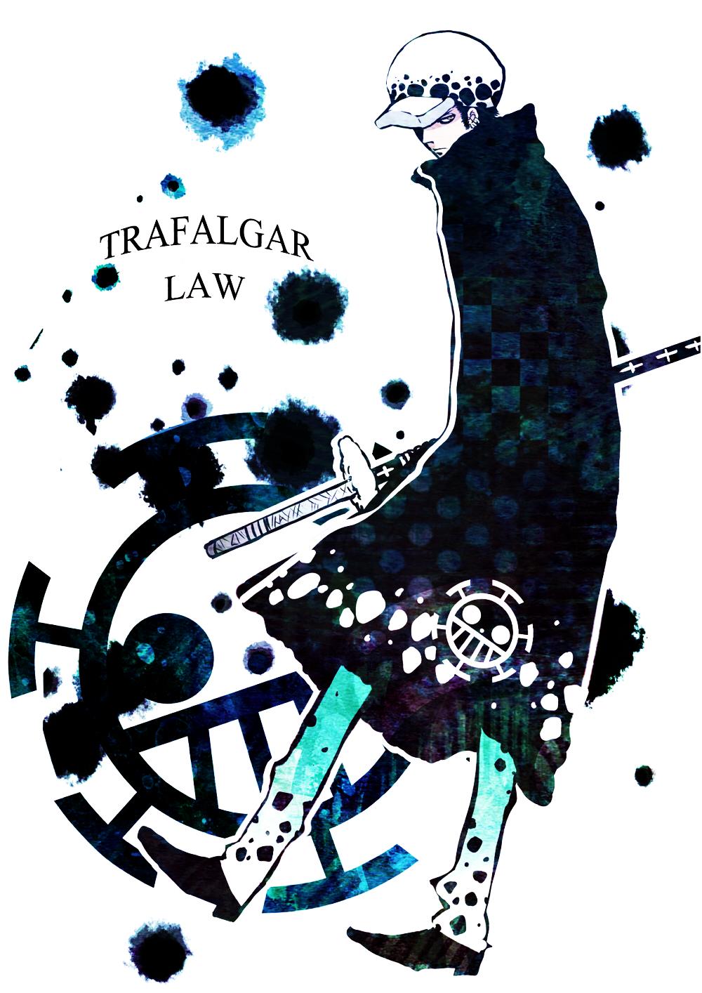 Anime, Area One Piece, Trafalgar Law, Pixiv, Mobile