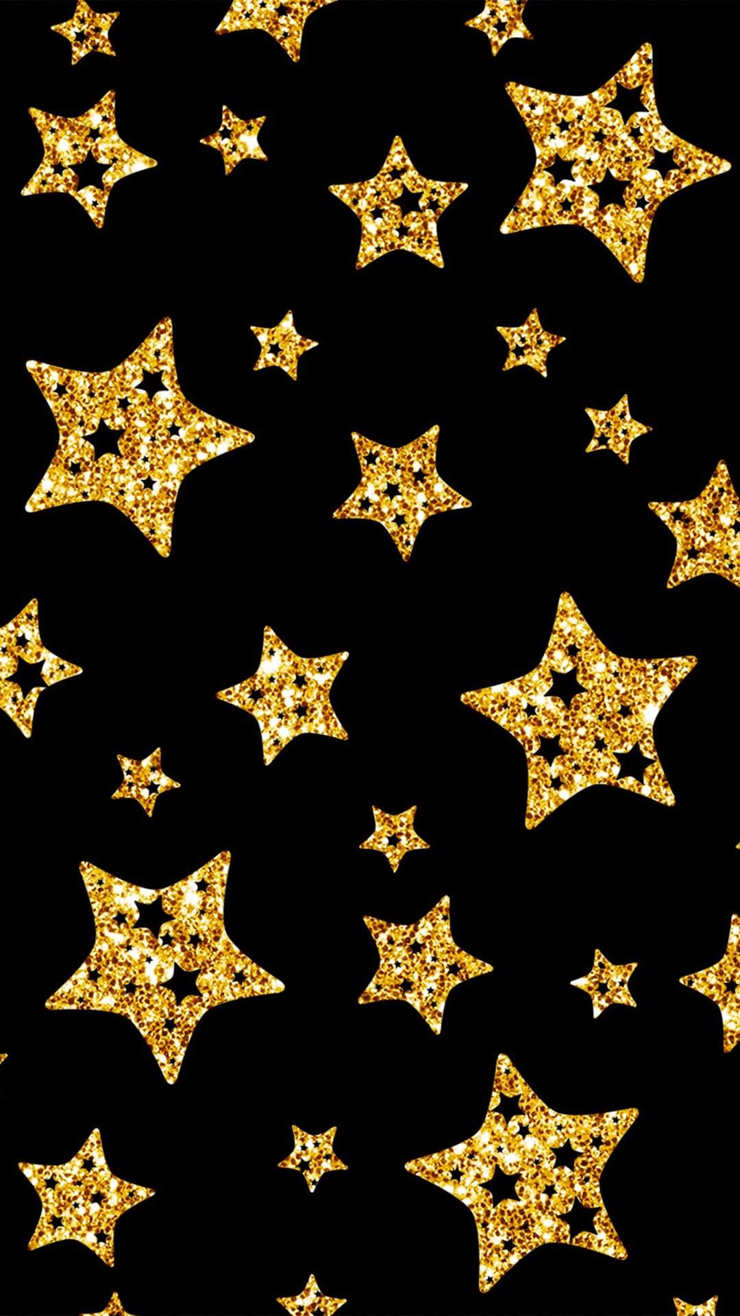 Gold Stars Wallpaper