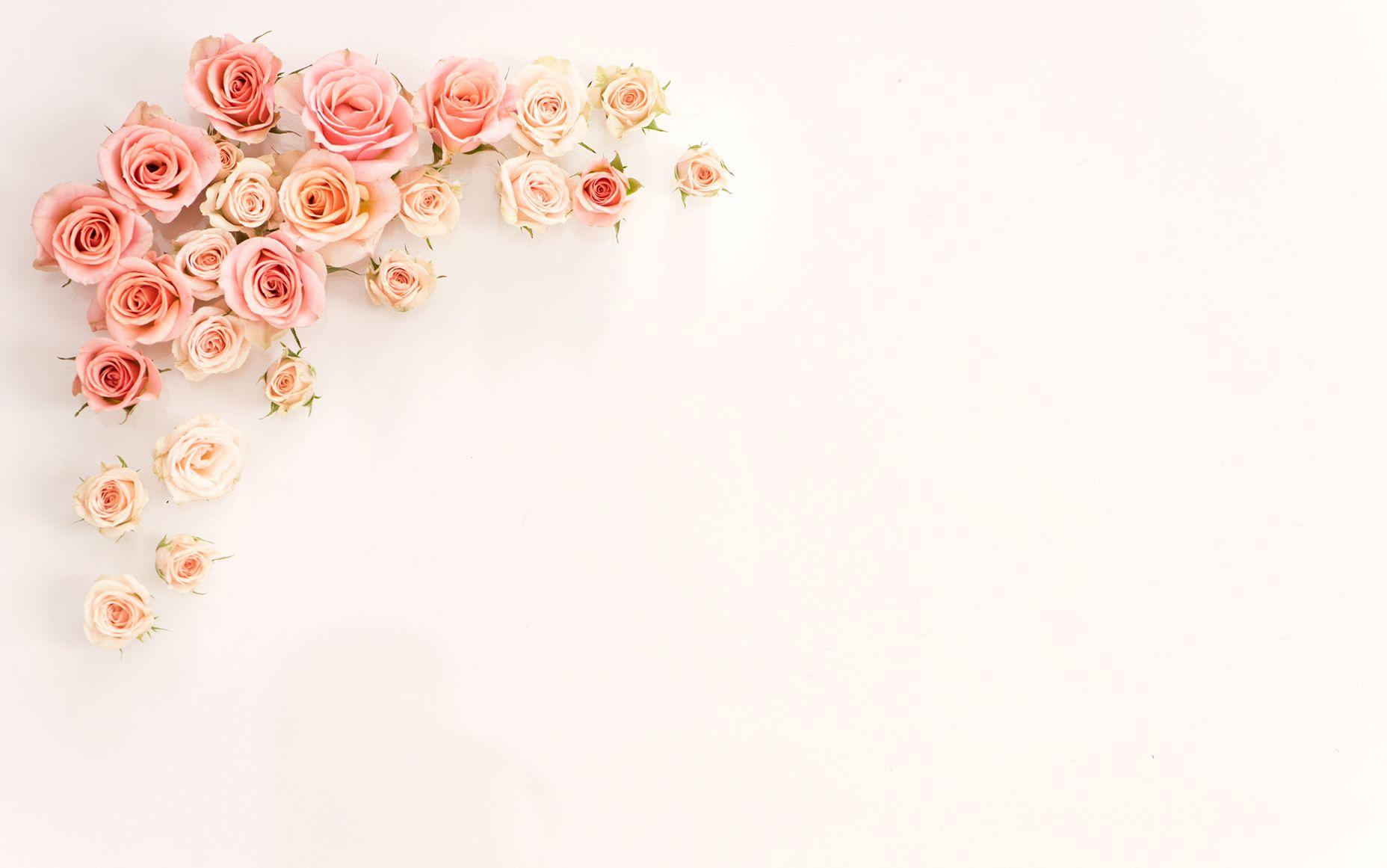 Cute Pink Rose Gold Desktop Wallpaper | asmaravillasdeelcampo