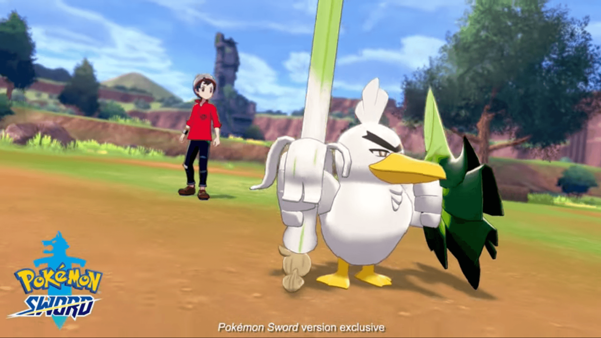 Sirfetch'd is confirmed to be a Pokémon Sword exclusive