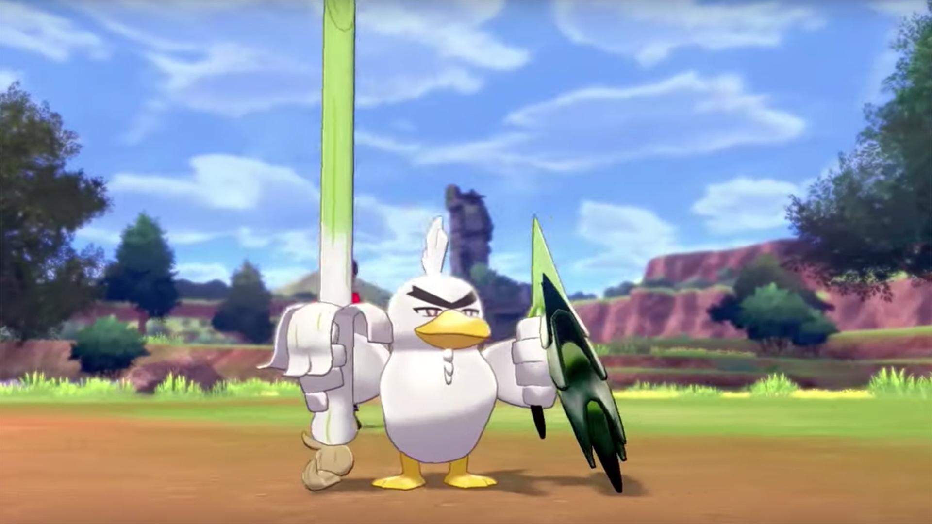Pokemon Sword and Shield Sirfetch'd revealed, and it's magnificent