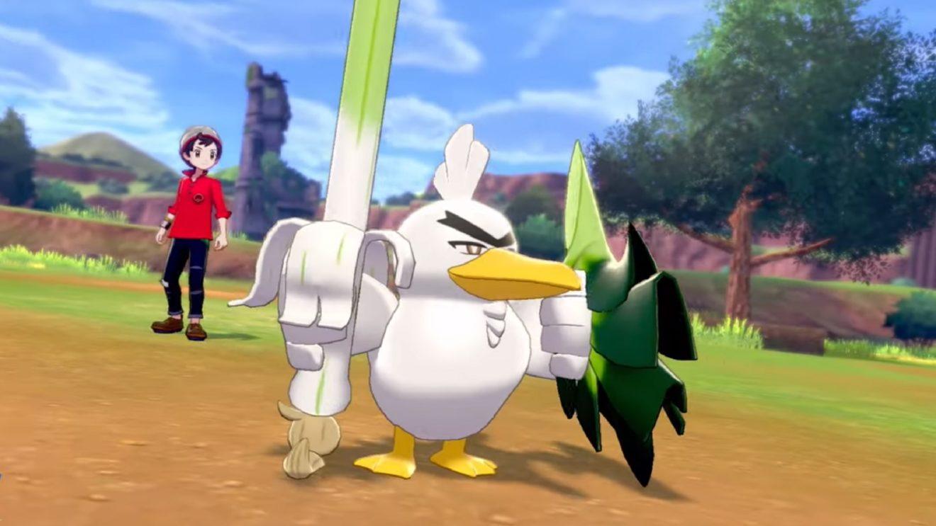 Farfetch'd can evolve in Pokémon Sword