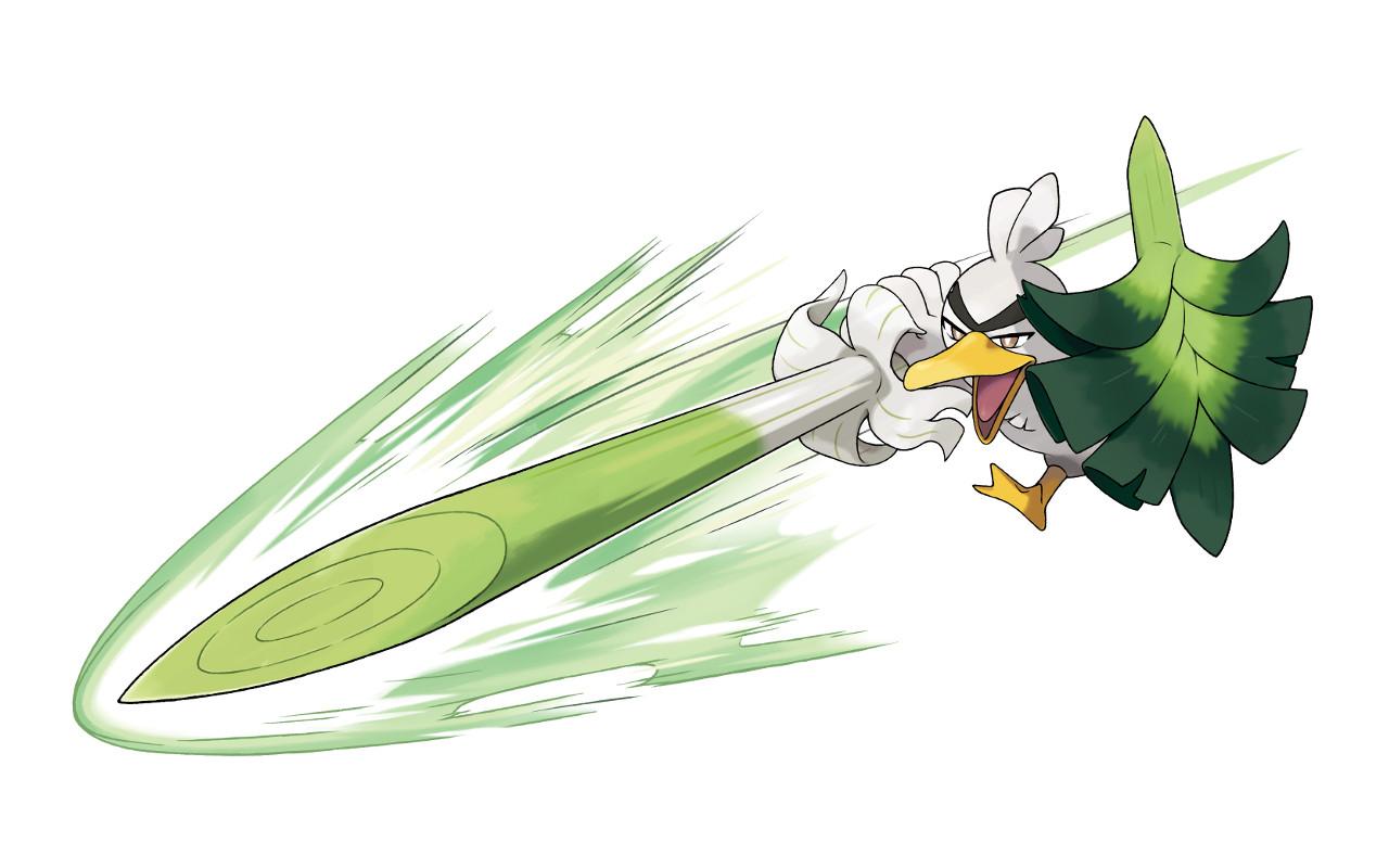 Pokemon Sword and Shield lets Farfetch'd evolve at last