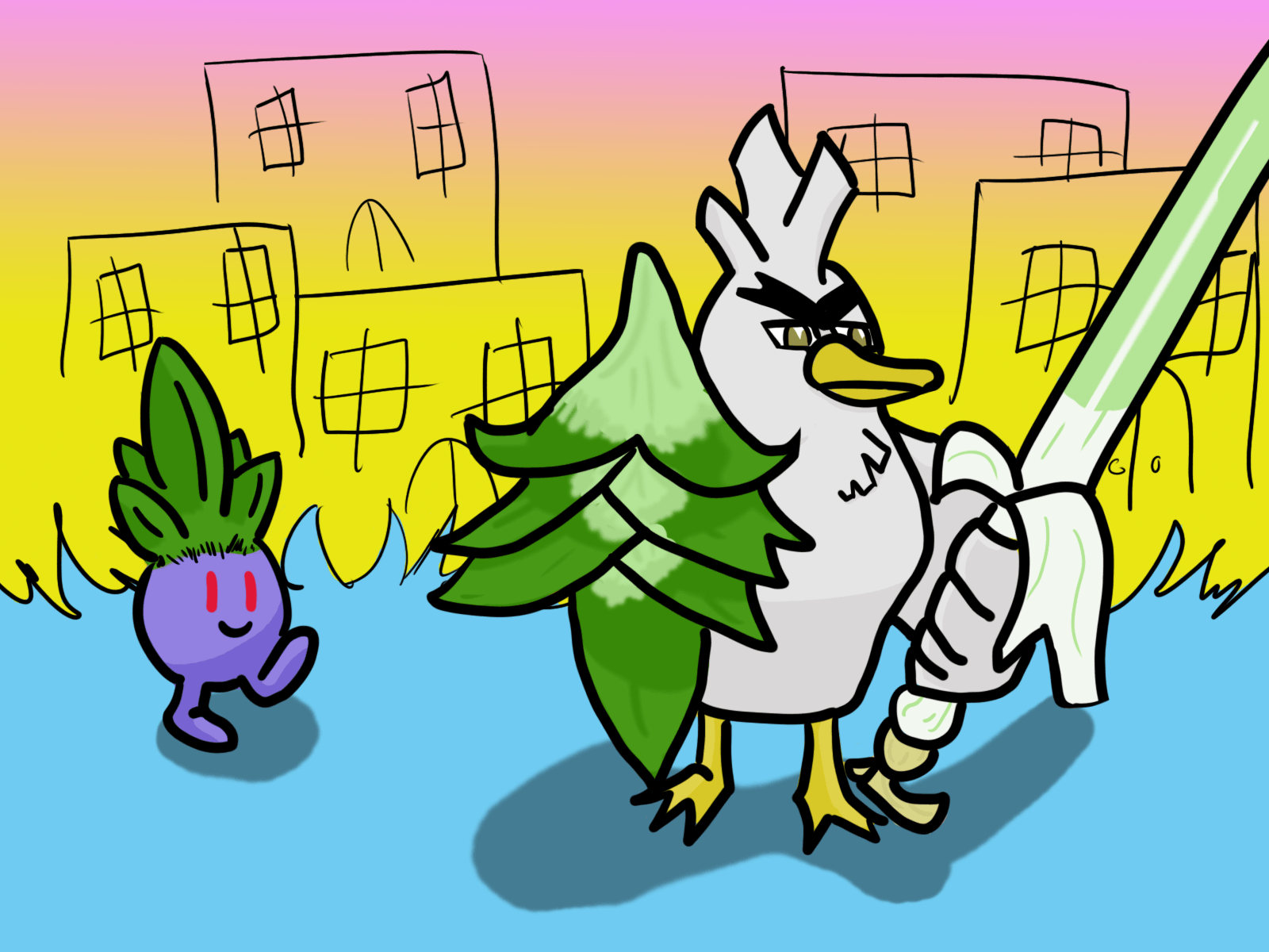 SirFetch'd and Onion Knight go on an Adventure!