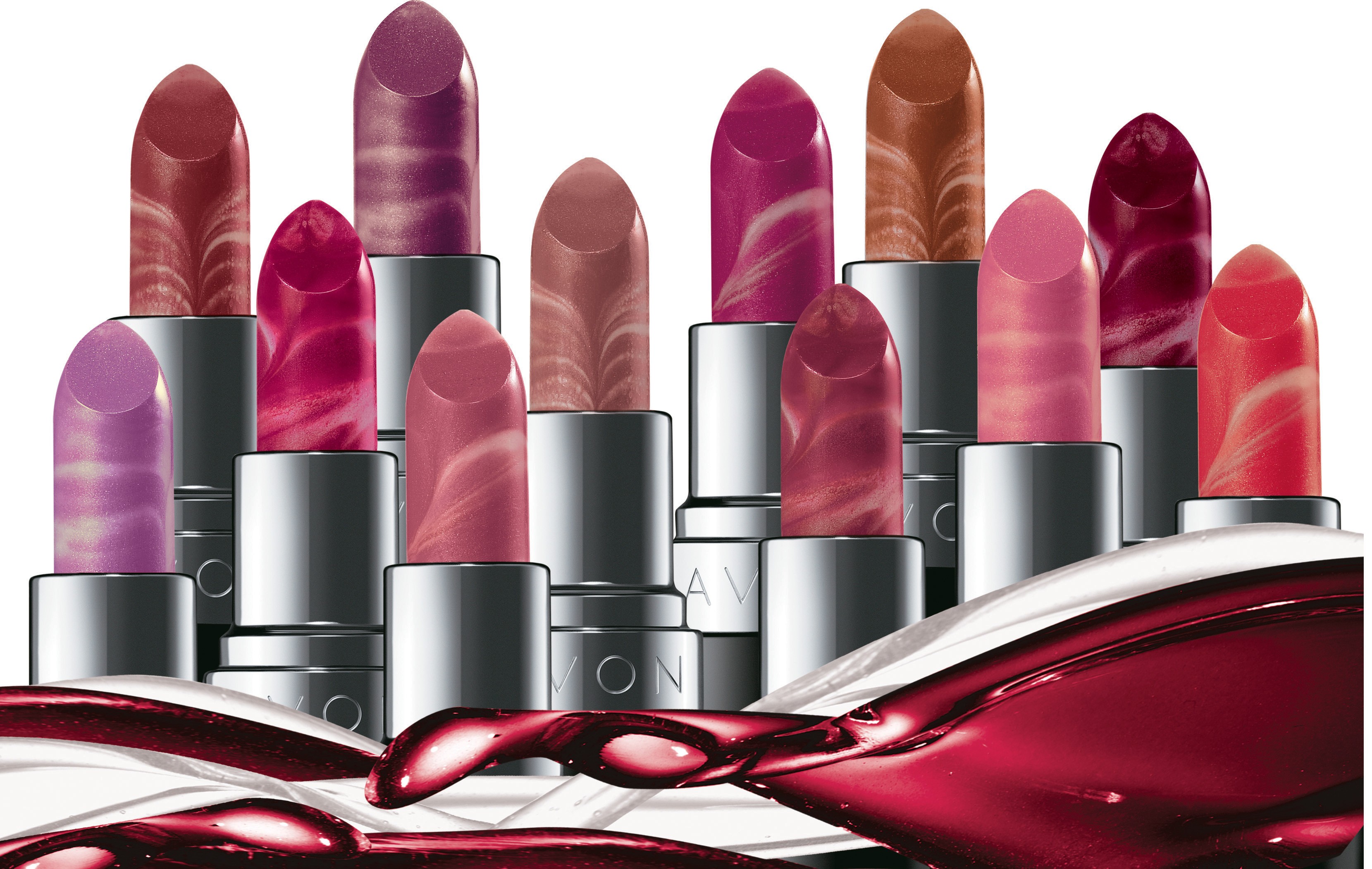 Avon, Cosmetics, Pomade, Lipsticks, Avon Cosmetics Lipsticks