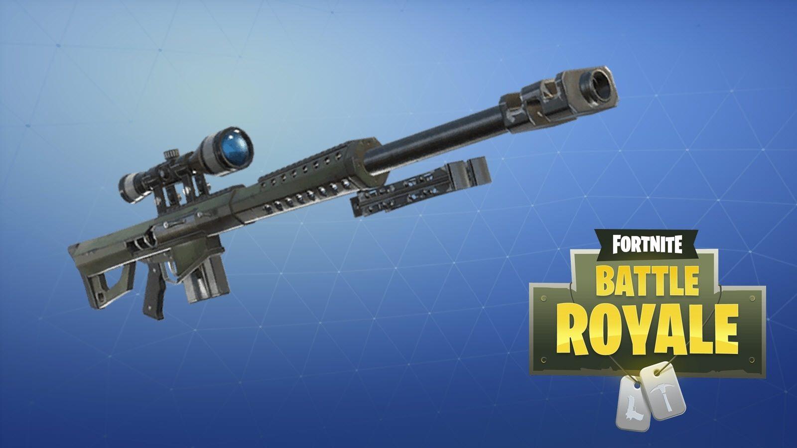 Epic Finally Confirms Fortnite's Heavy Sniper is Coming Soon