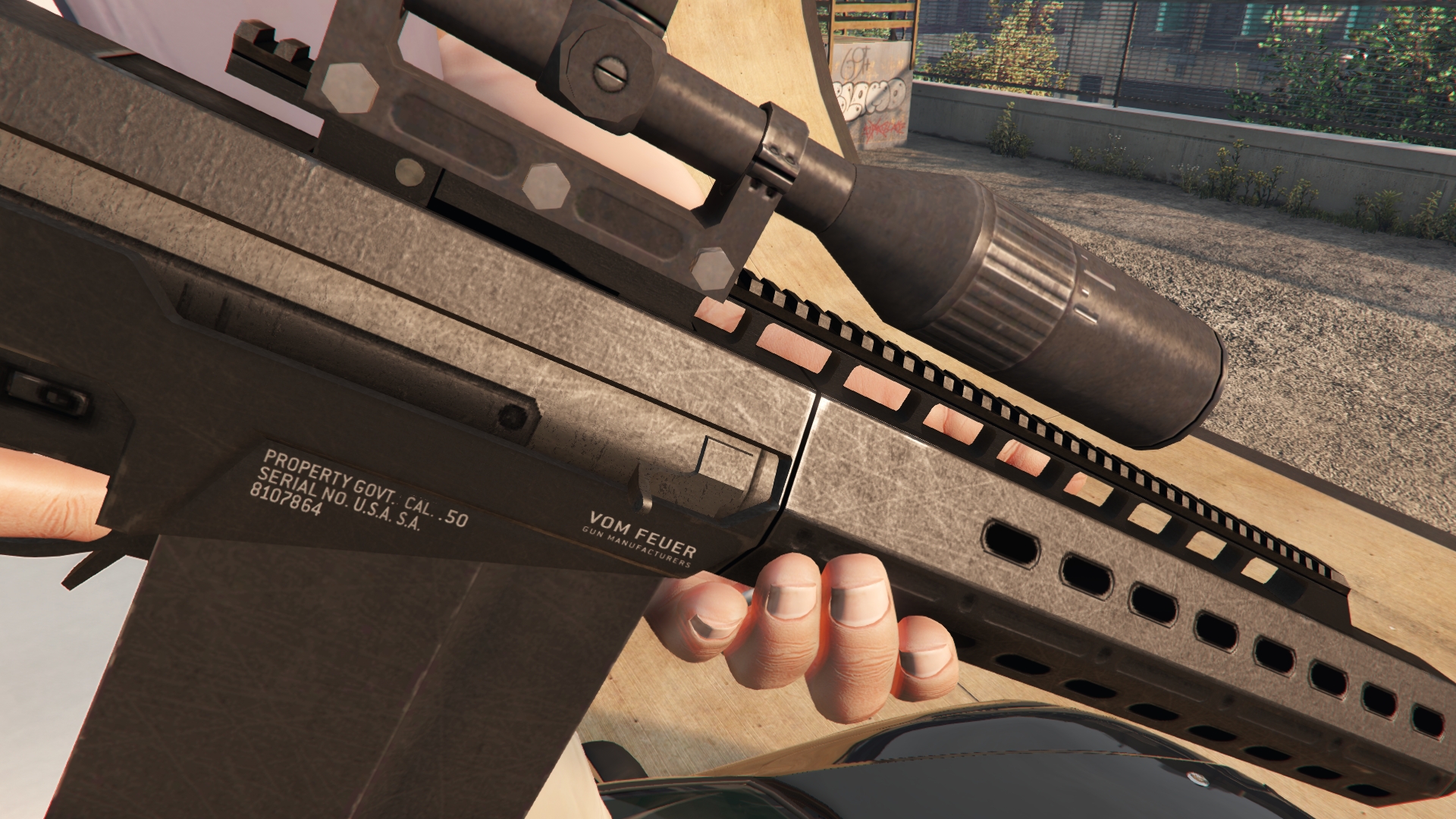 Heavy Sniper V & GTA Online Weapons Database
