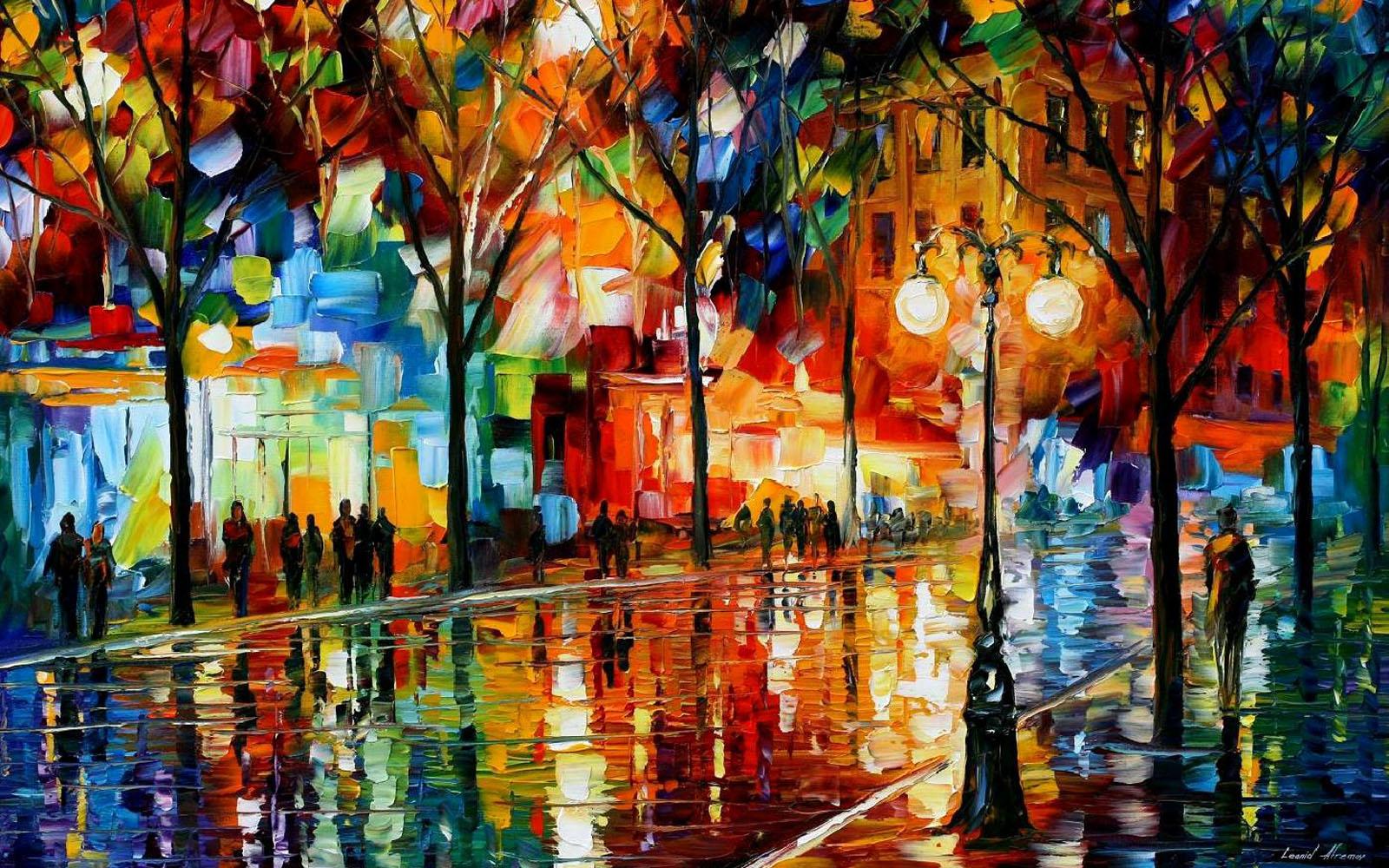 Colorful Paintings Wallpaper