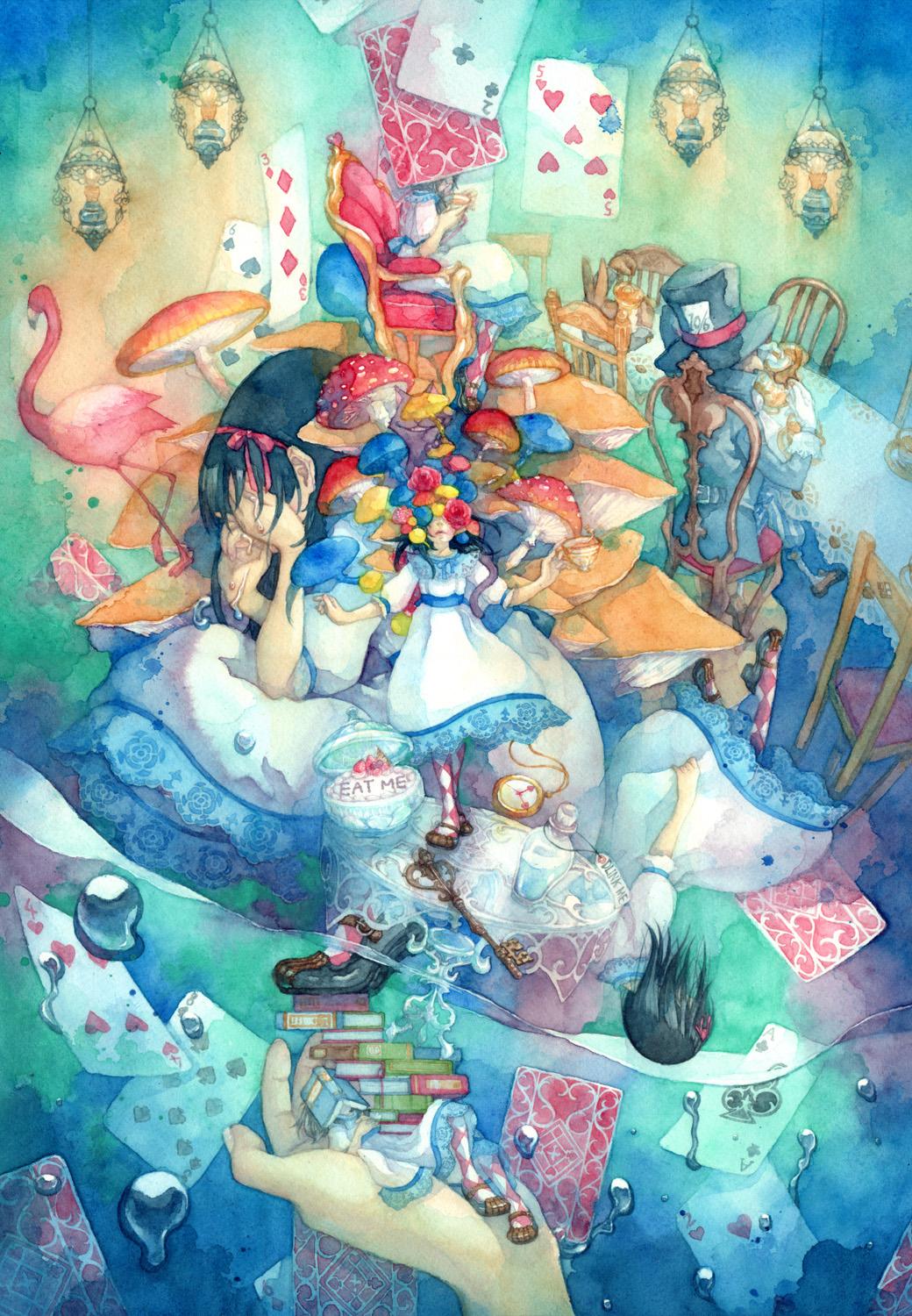 Alice in Wonderland Mobile Wallpaper