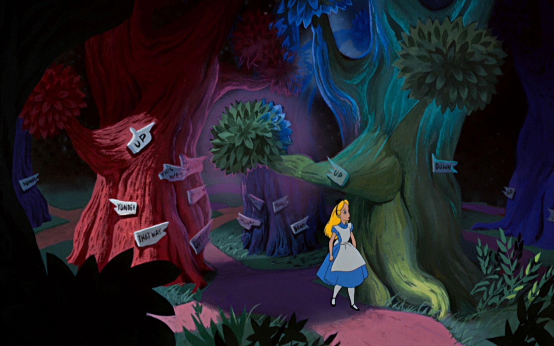Alice in Wonderland Desktop Wallpaper at