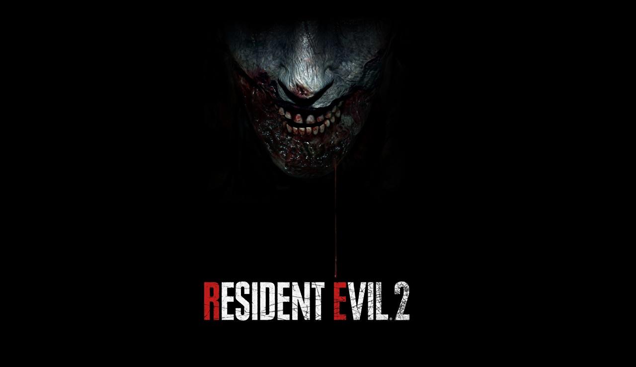 Photos Resident Evil 2 2019 Zombie Logo Emblem Games Black