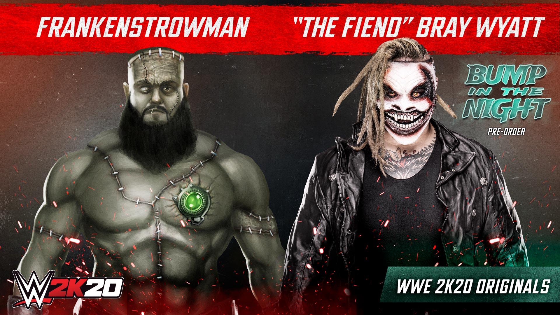 The Fiend” Bray Wyatt Headlines First WWE 2K20 Originals