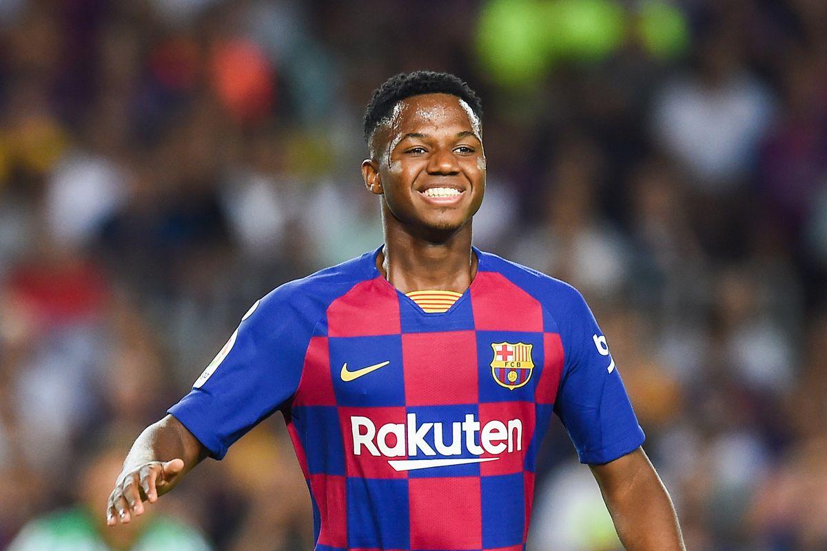 Ansu Fati: 16 year old Barcelona debutant had a “millionaire