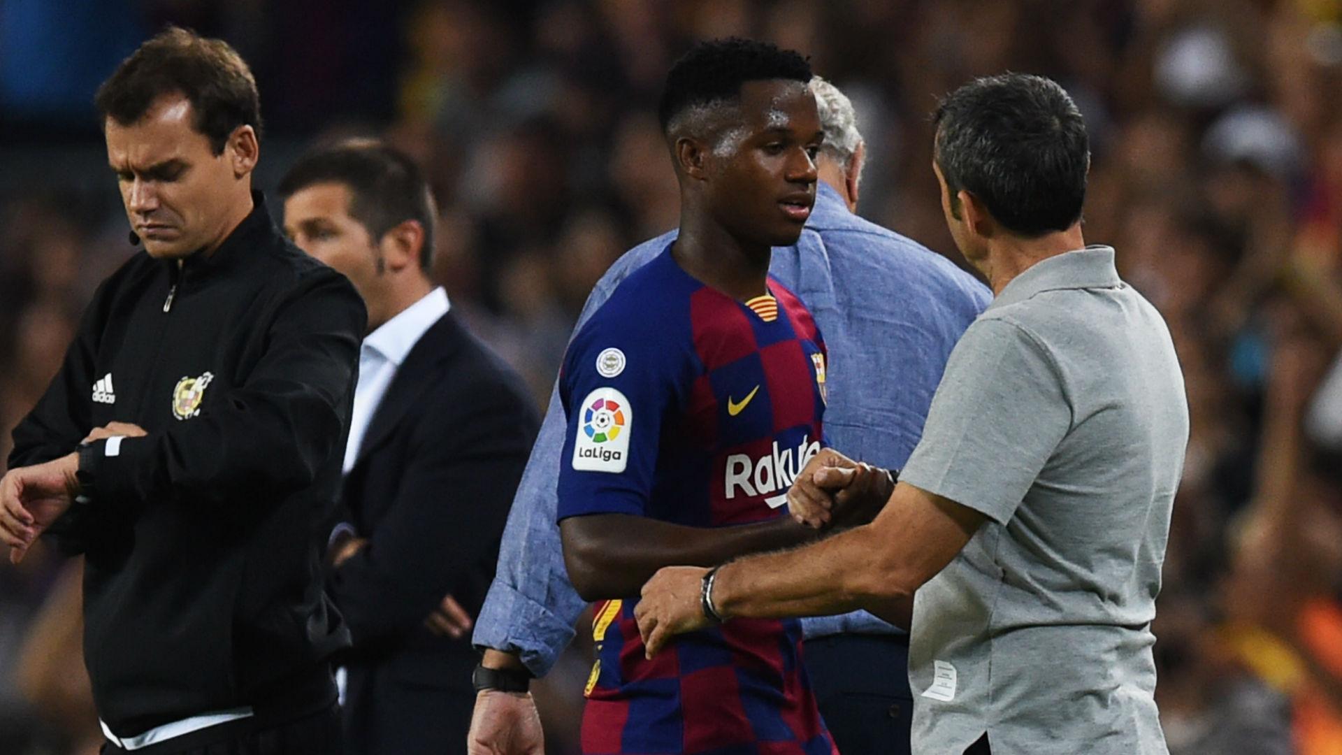 Barcelona News: 'Fati is not normal!' showers