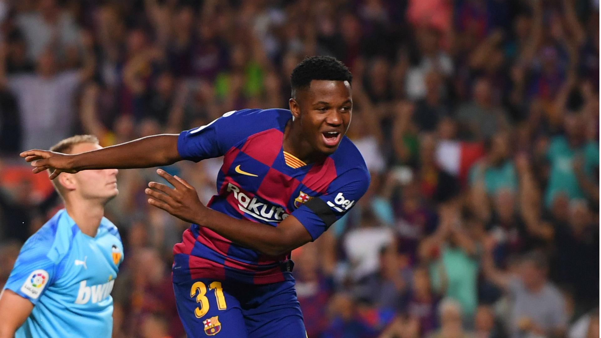 Barcelona teenager Ansu Fati must be treated with patience