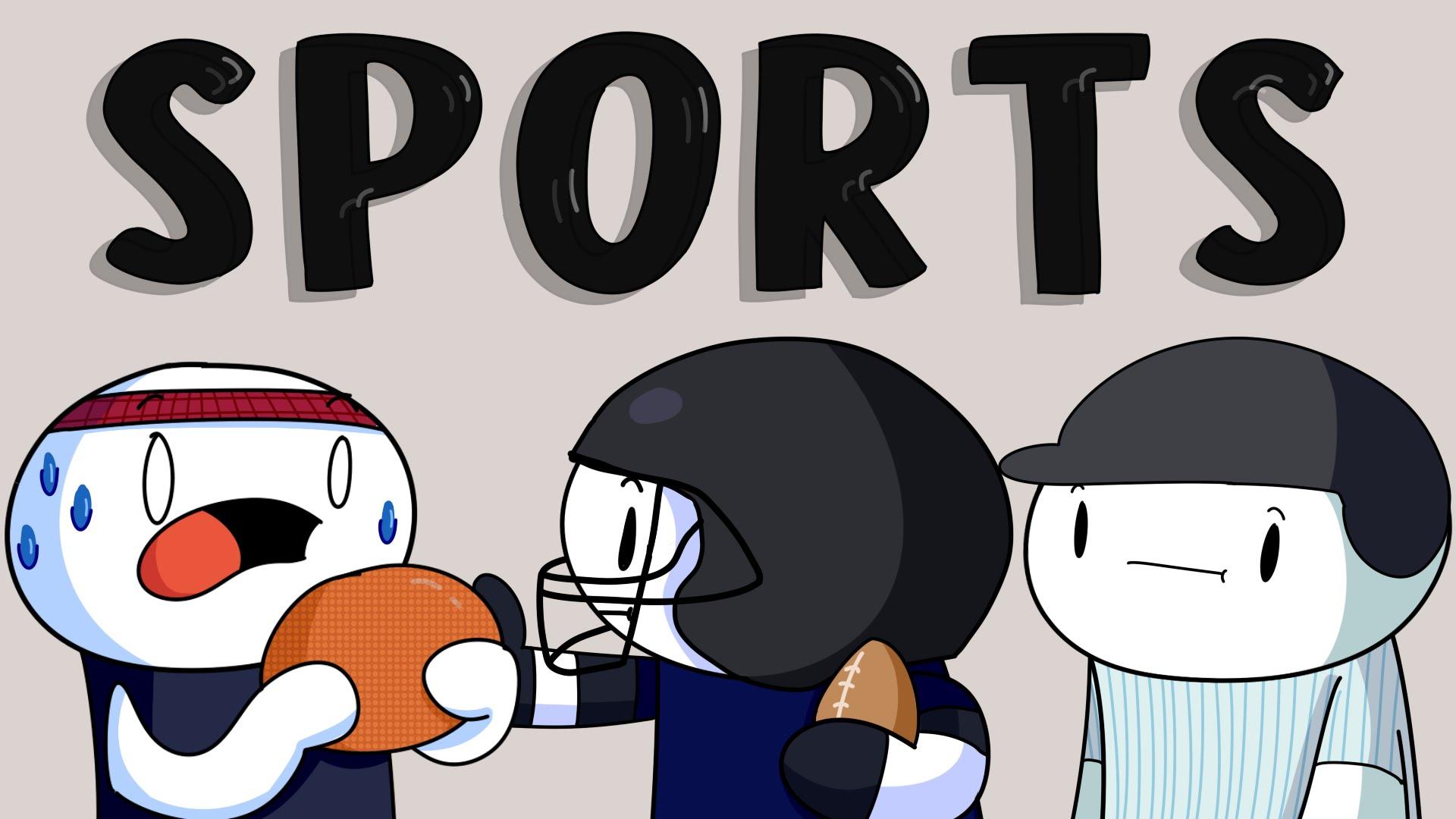 Animated Sports Group with items