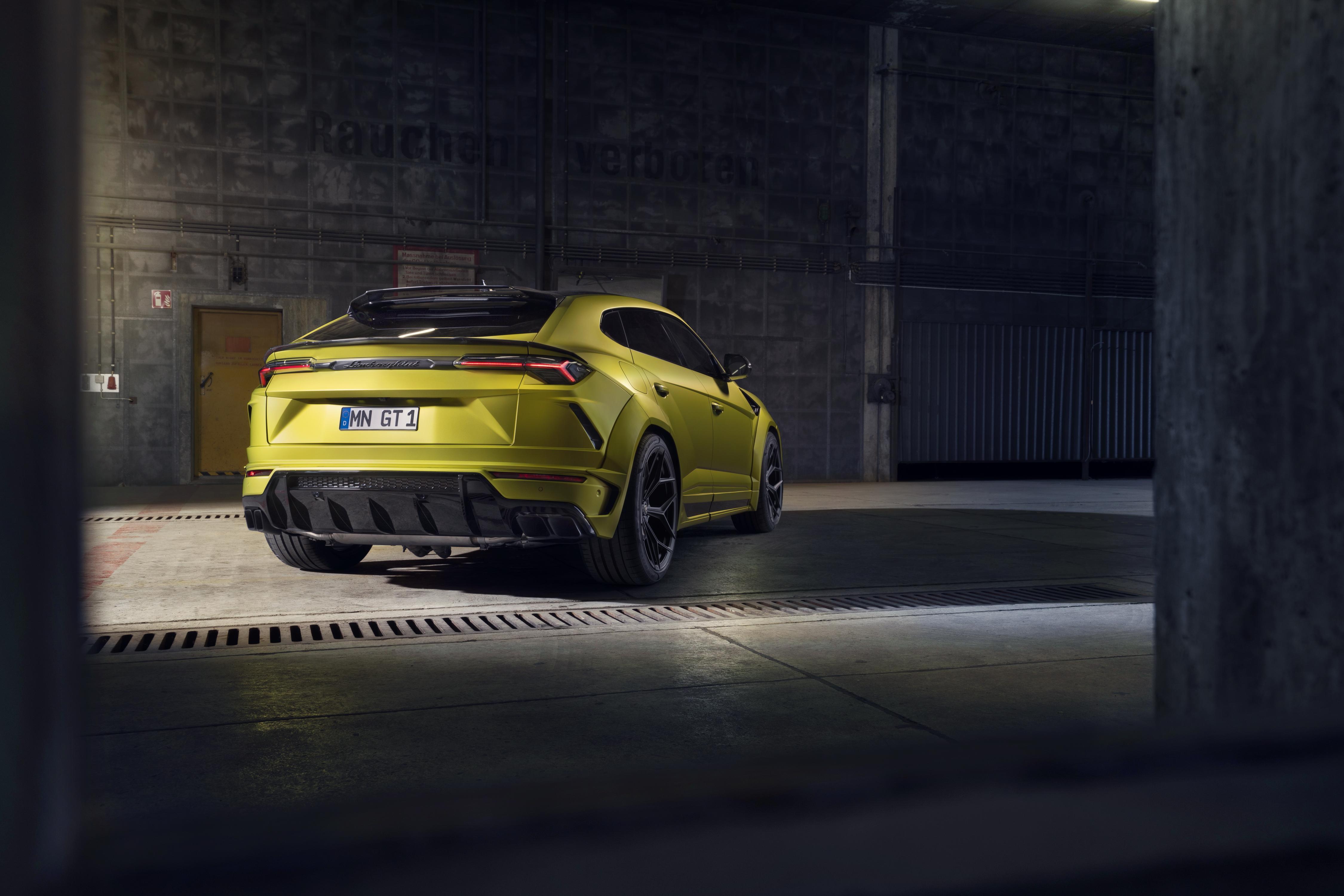 Novitec Lamborghini Urus Esteso 2019 Rear View, HD Cars, 4k