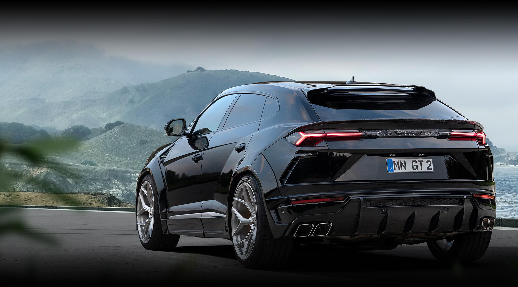 Product catalog of the Lamborghini Urus