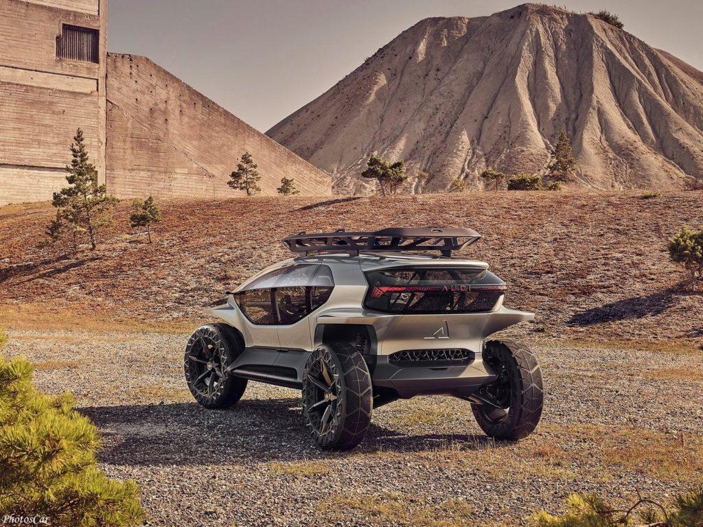 Audi AI TRAIL Quattro Concept 2019 avec un design futuriste