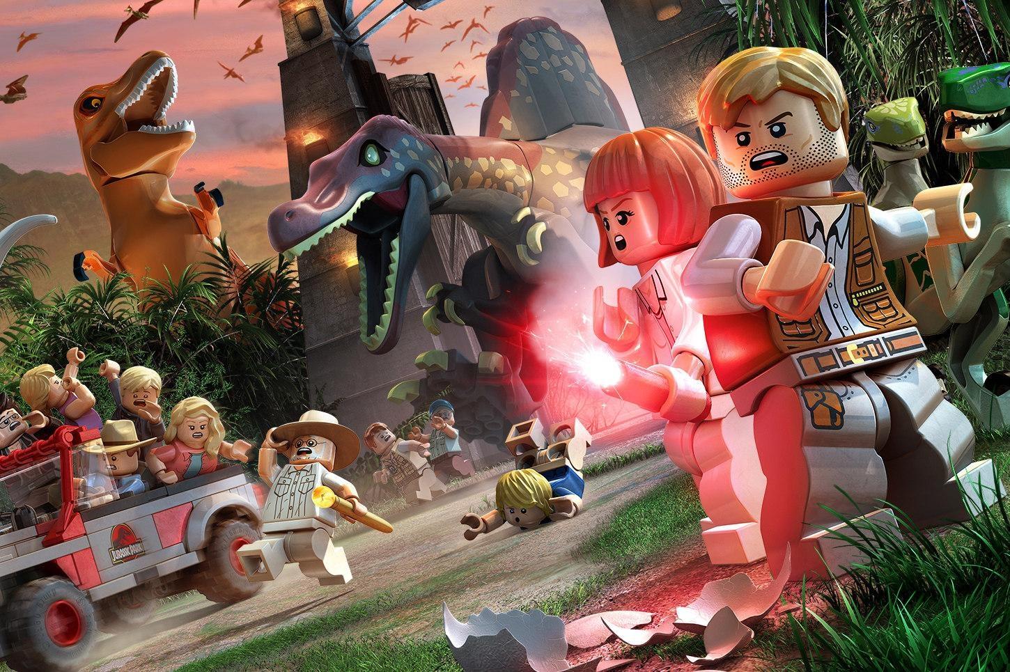 Lego Jurassic World Wallpaper High Quality