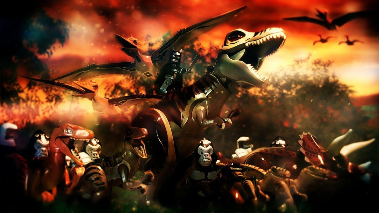 LEGO JURASSIC WORLD Dinosaur Fantasy Sci Fi Adventure Monster