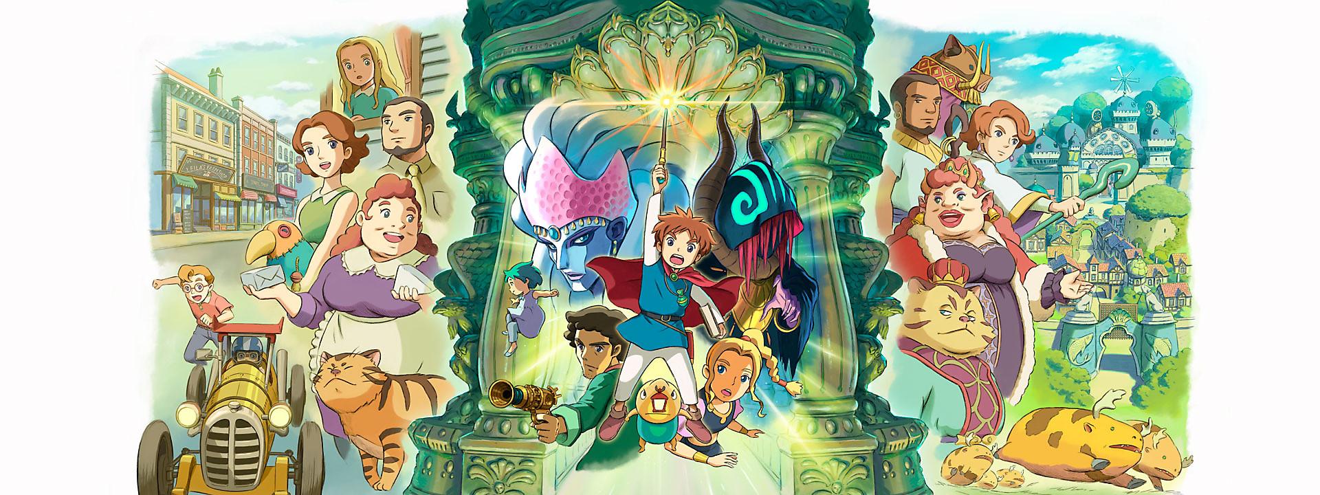 Ni no Kuni: Wrath of the White Witch Remastered Game. PS4